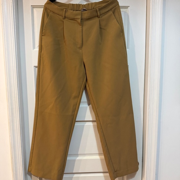 Old Navy Extra High-Waisted Linen-Blend Wide-Leg Taylor Pants, Size Large - Picture 1 of 5